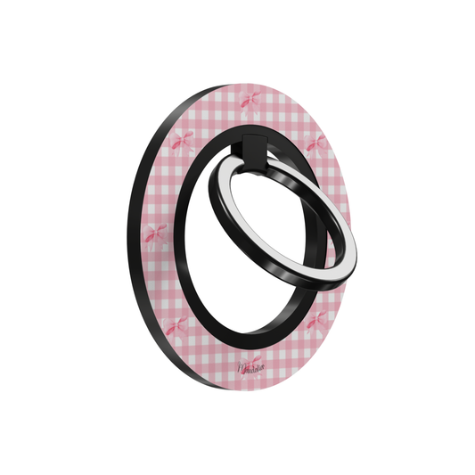 Gingham Grace Ring Holder