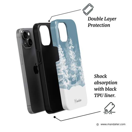 Tough Phone Case|Frosted Pines