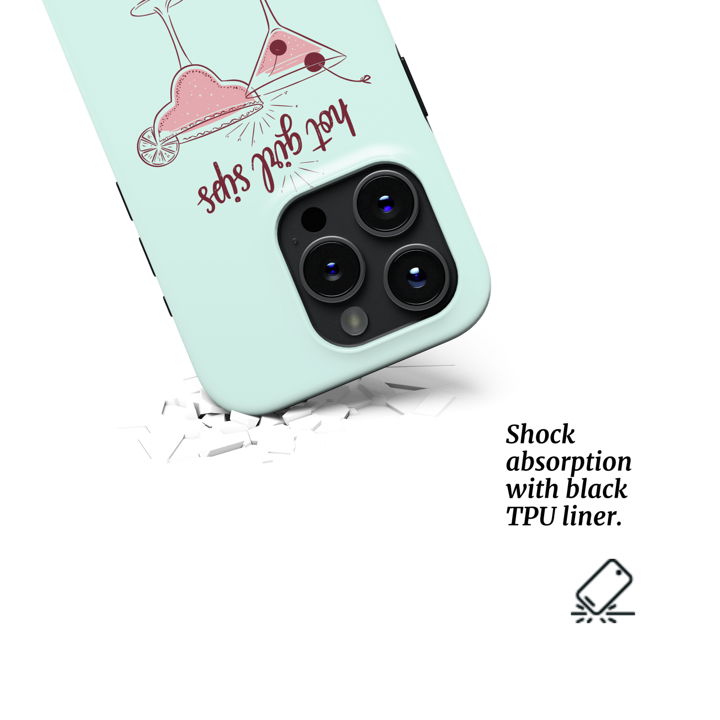 Tough Phone Case|Hot Girl Sips