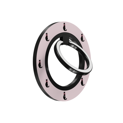Midnight Whiskers Ring Holder