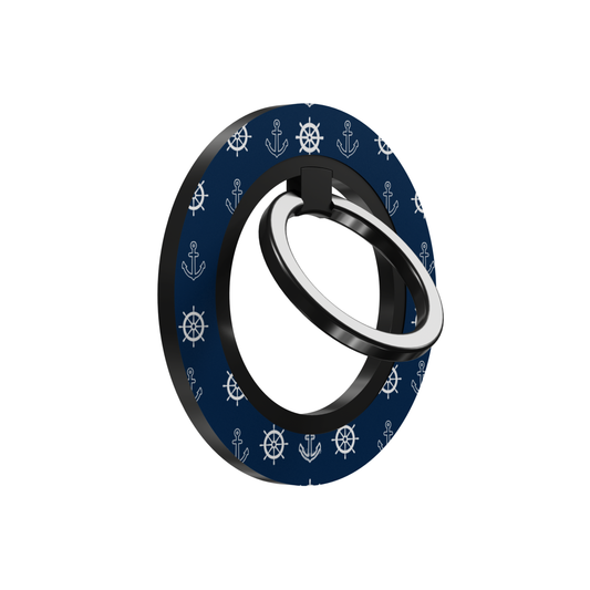 Anchor & Helm Ring Holder
