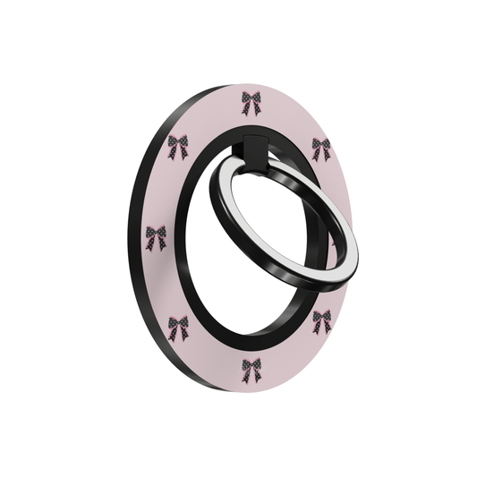 Noir Ribbons Ring Holder