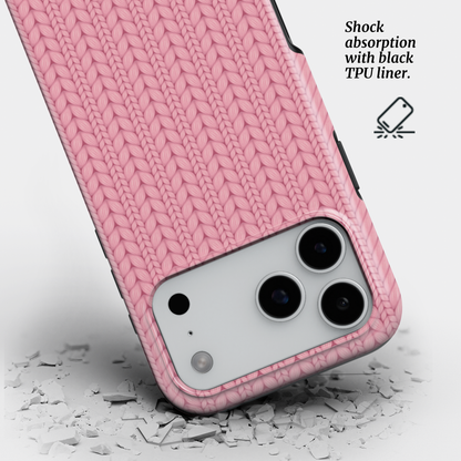Tough Phone Case|Sweet Knit Texture