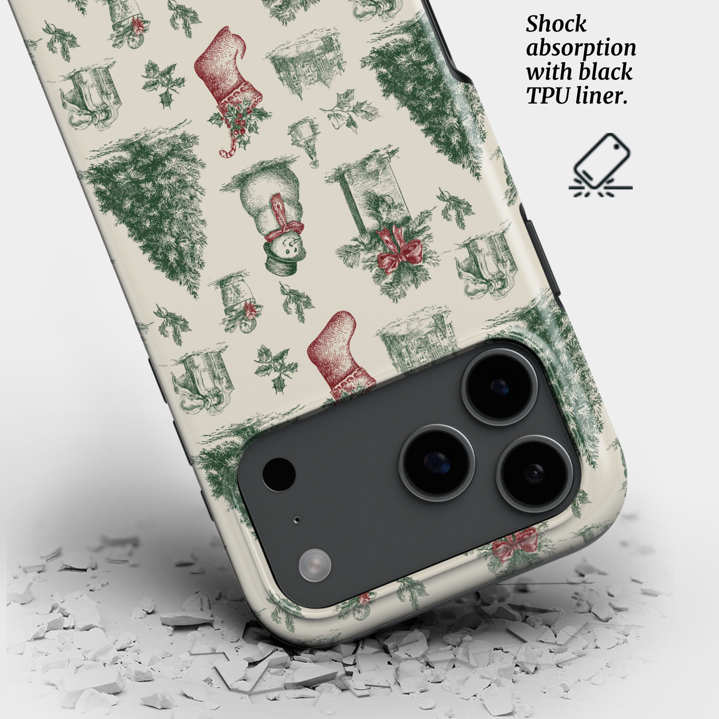 MagSafe Tough Phone Case|Vintage Noel