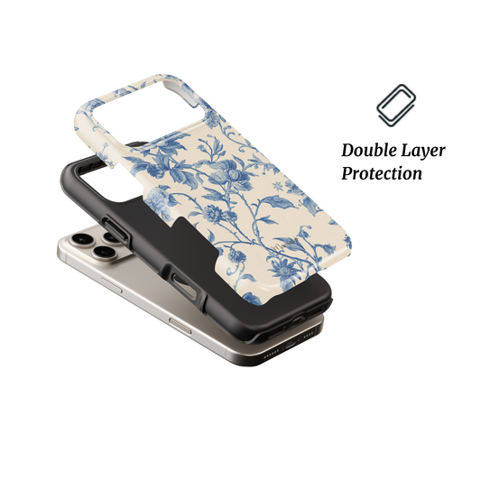 Blue Toile
