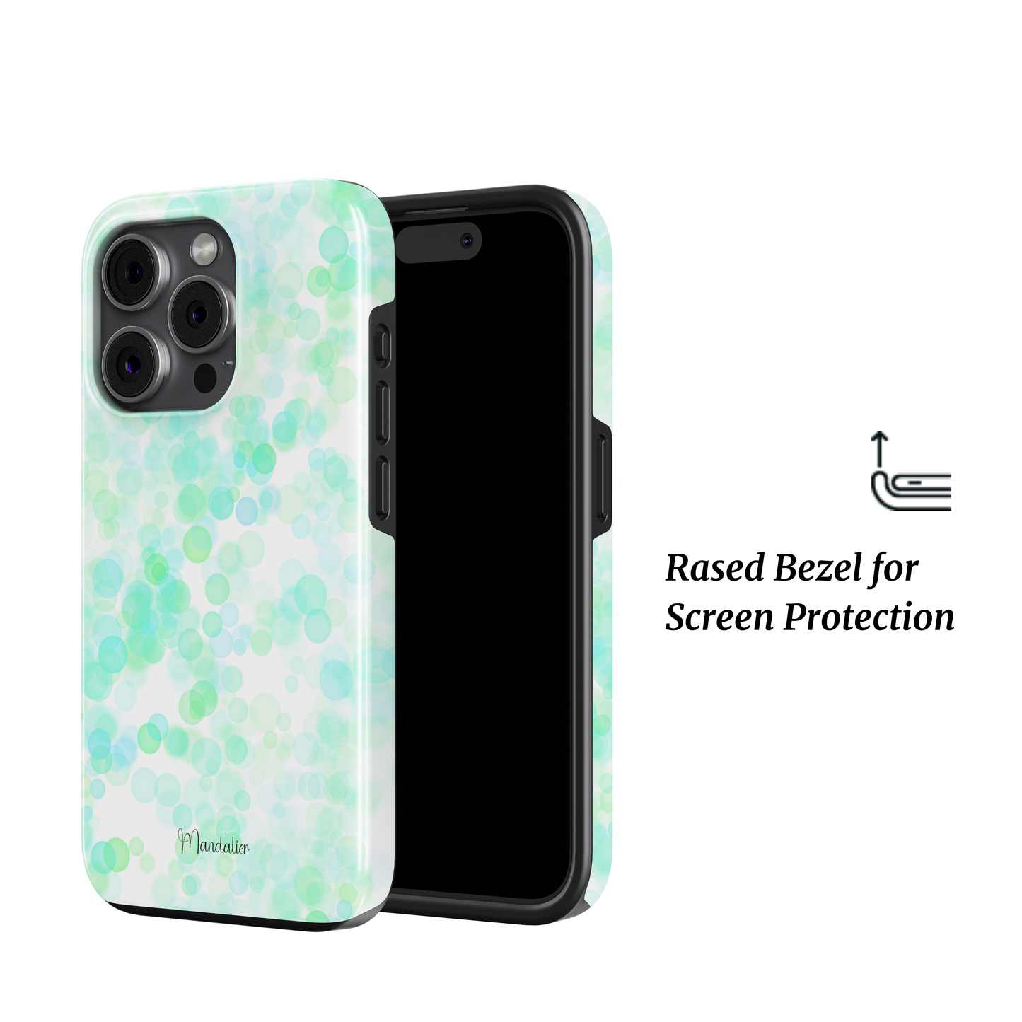 Tough Phone Case|Green Bubble Burst