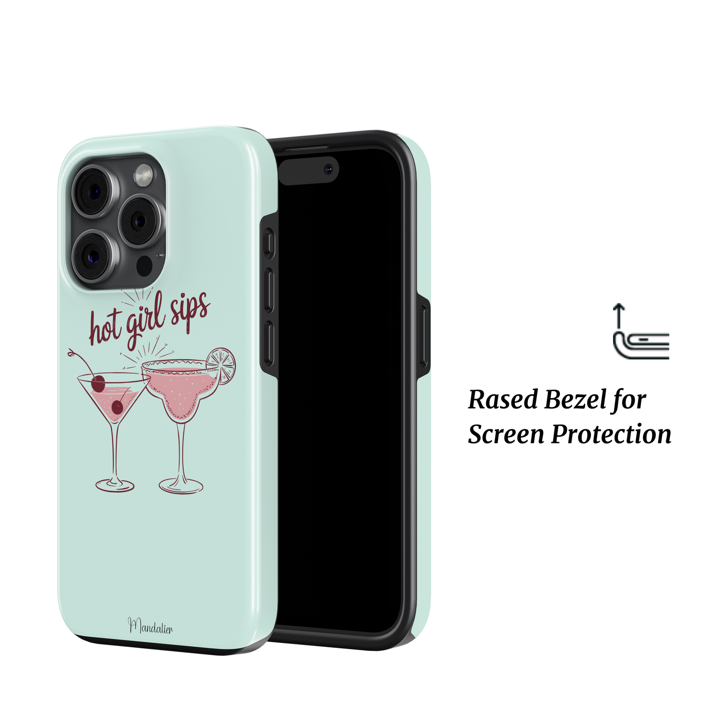 Tough Phone Case|Hot Girl Sips