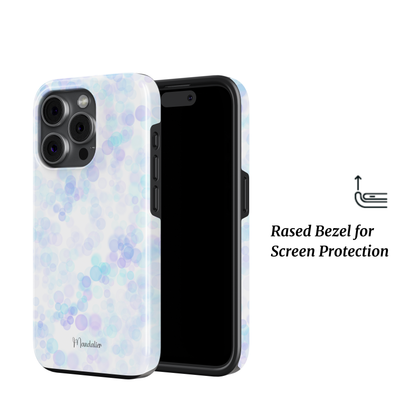 Tough Phone Case|Blue Bubble Burts