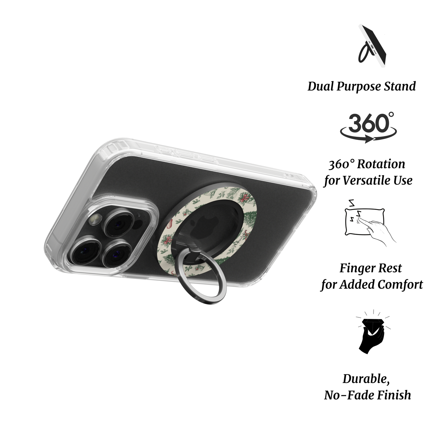 Ring Holder|Vintage Noel