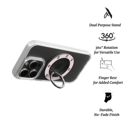 Noir Ribbons Ring Holder