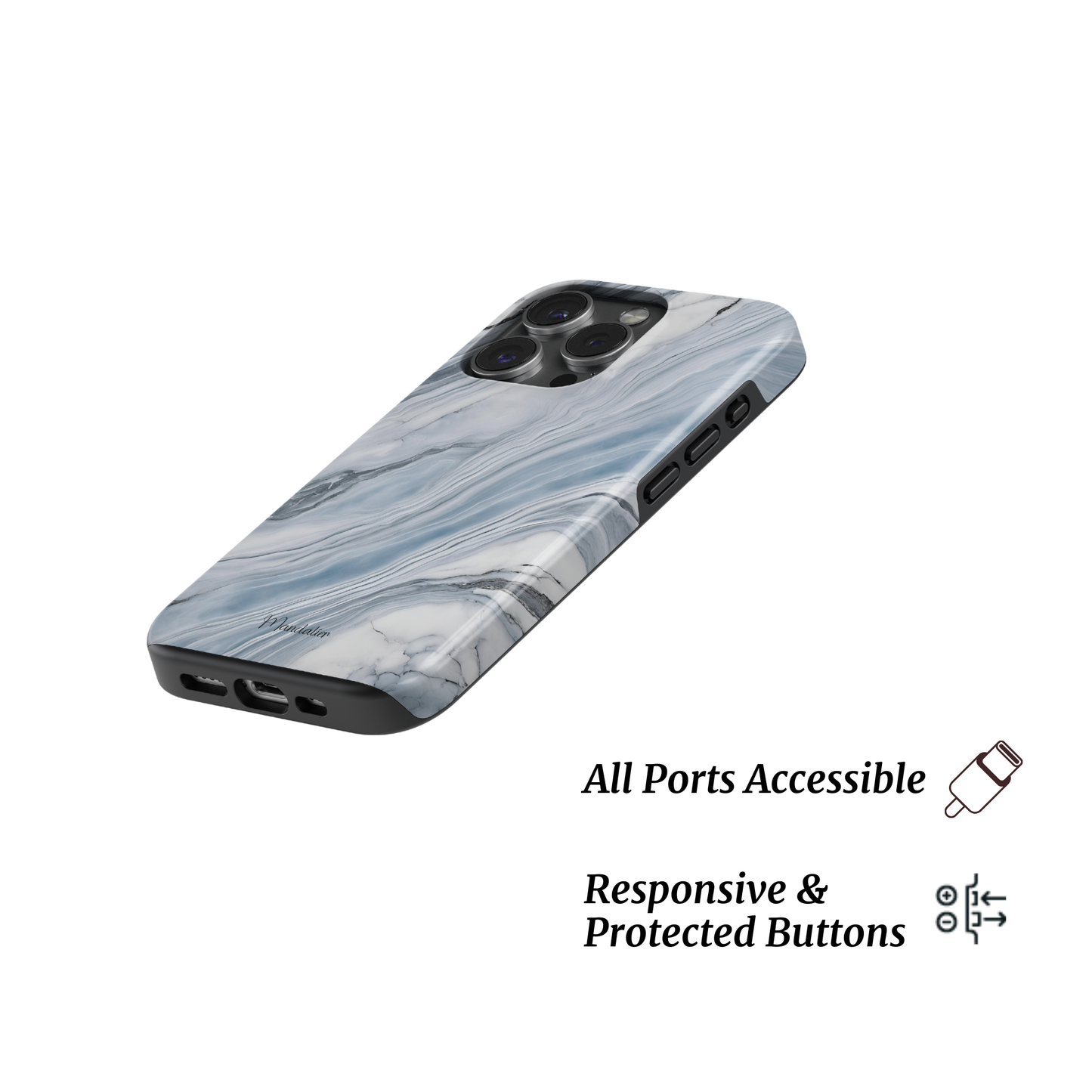 Tough Phone Case|Arctic Veins