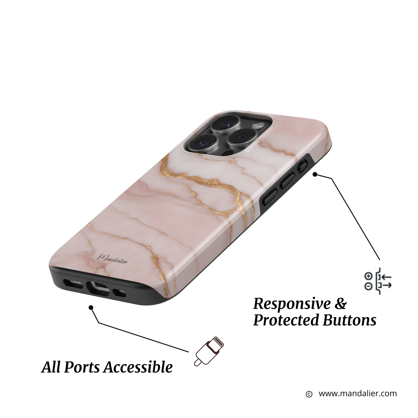 MagSafe Tough Phone Case|Artic Quartz