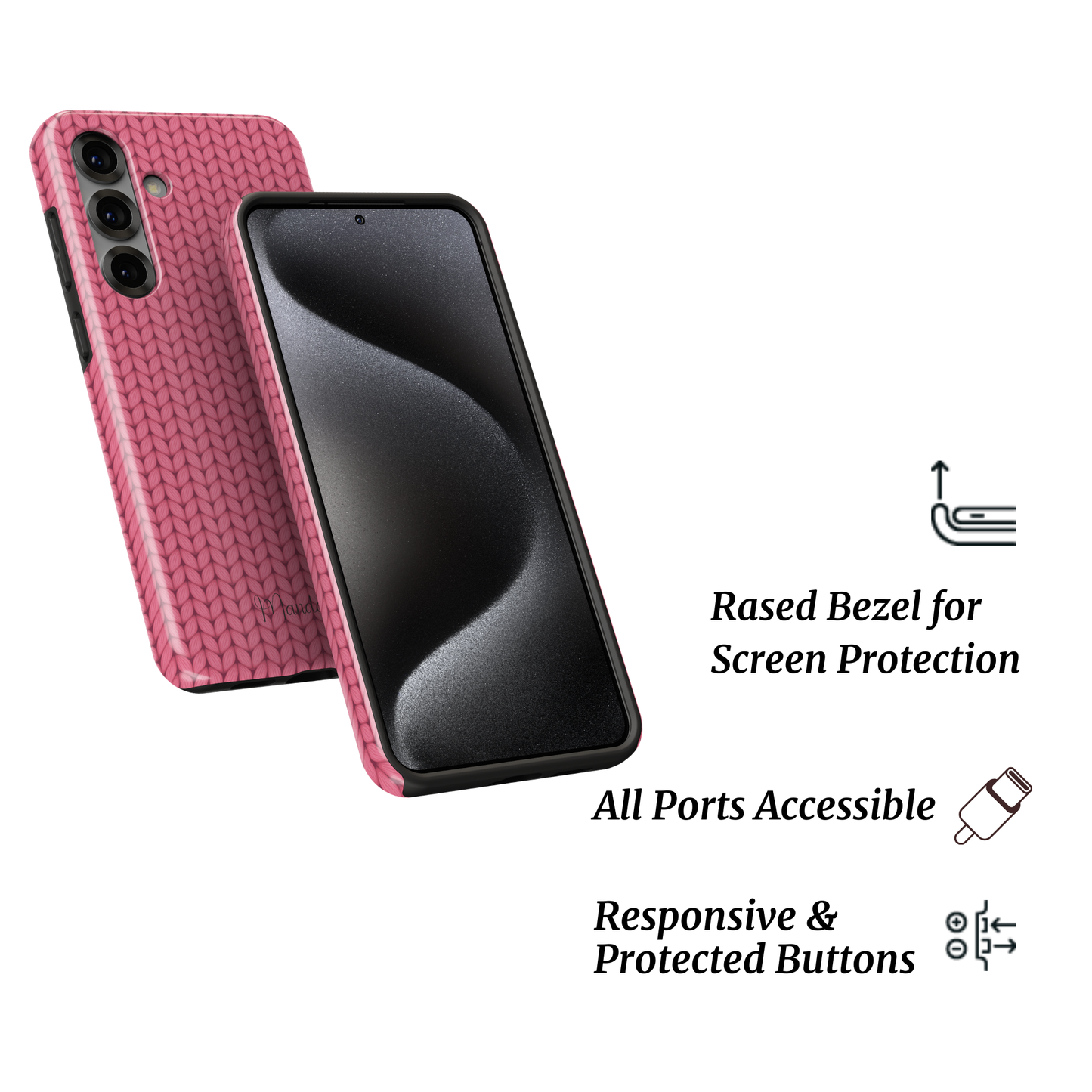 Tough Phone Case|Cosy Rose