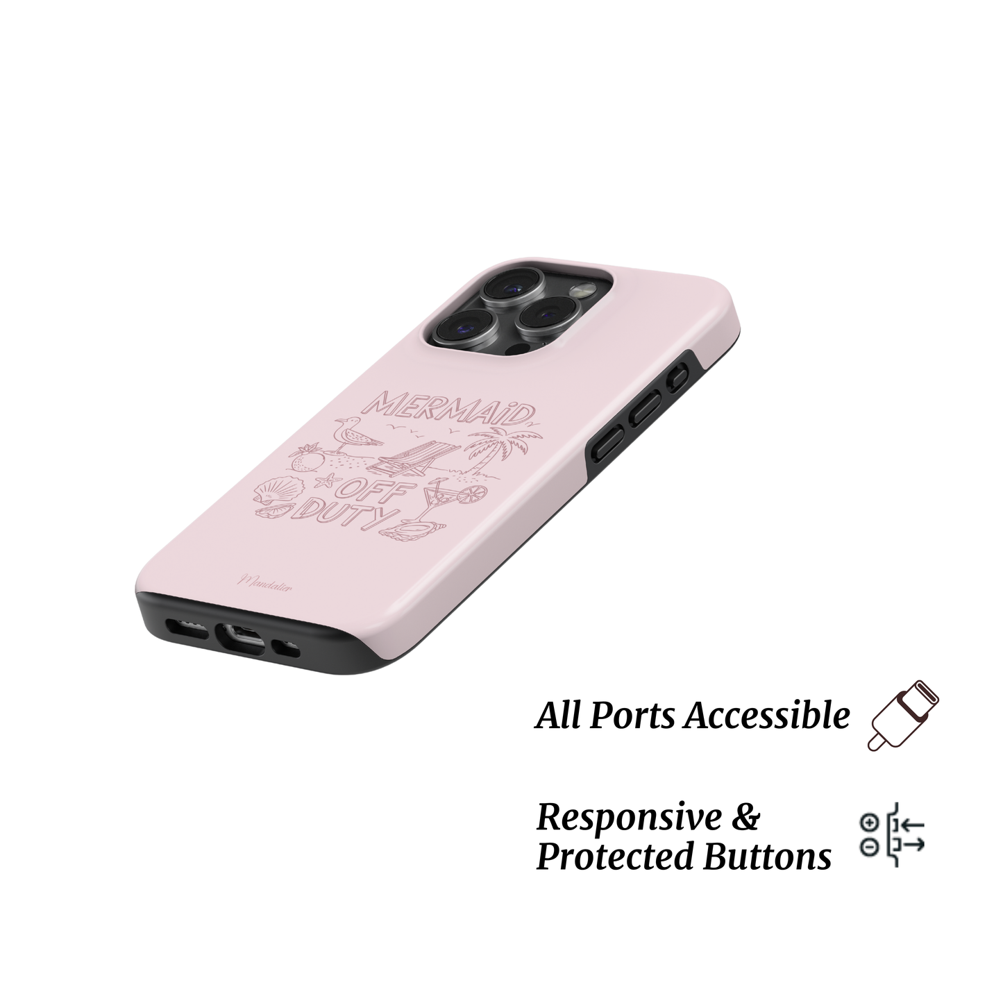Tough Phone Case|Mermaid Off Duty