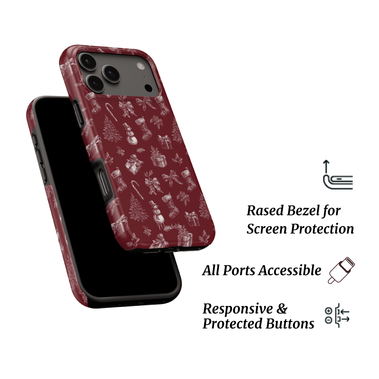 Tough Phone Case|Yuletide Grace