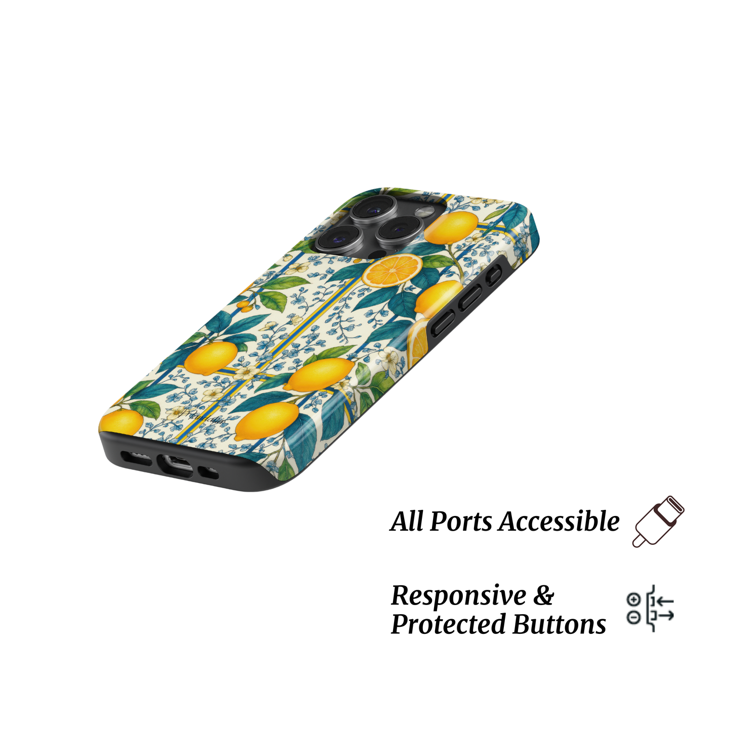 Tough Phone Case|Mediterranean Zest