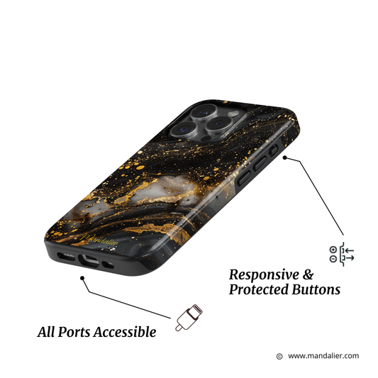 MagSafe Tough Phone Case|Galactic Gold