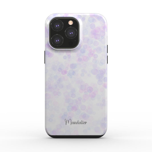 Tough Phone Case|Purple Bubbles Burst