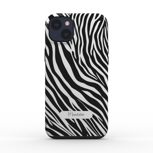 Tough Phone Case|Zebra Luxe