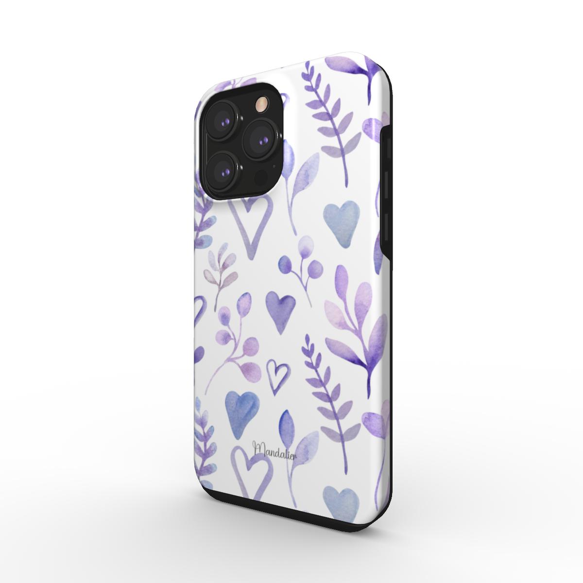 Tough Phone Case|Purple Love