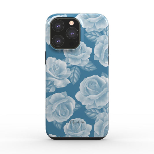 Tough Phone Case|Roses In Blue