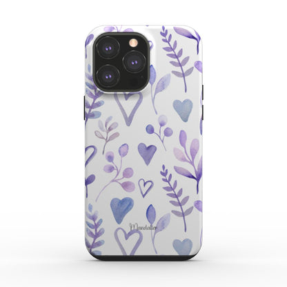 Tough Phone Case|Purple Love