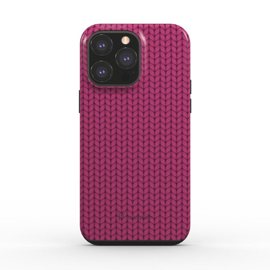 Tough Phone Case|Berry Knit