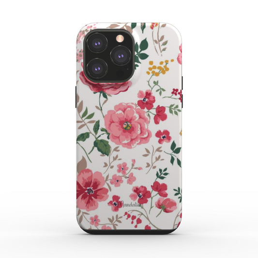 Tough Phone Case|Blush Blossom Bliss