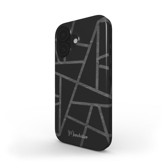 Tough Phone Case|Graphite Maze