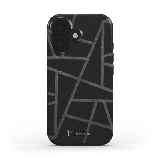 Tough Phone Case|Graphite Maze