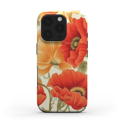 MagSafe Tough Phone Case|Timeless Poppies