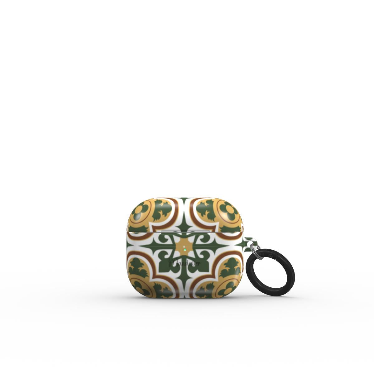 Apple AirPods 3 Tough Case in the Maduma Eleganti design with sleek, refined patterns.