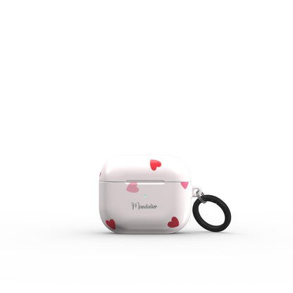 Apple AirPods 3 Tough Case | Love Whispers – A tough, glossy case with a romantic heart-inspired design, perfect for Valentine's Day.