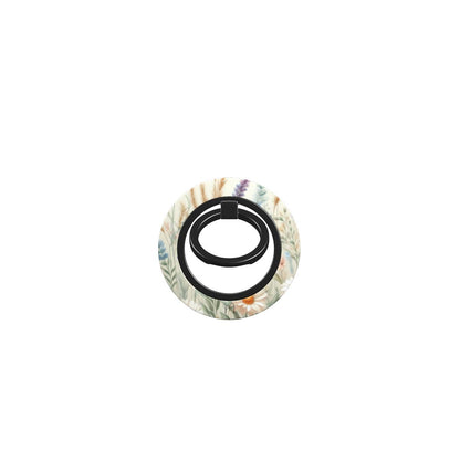 Ring Holder | Pastel Prairie – Elegant pastel prairie-inspired phone ring holder for a secure grip and added convenience.