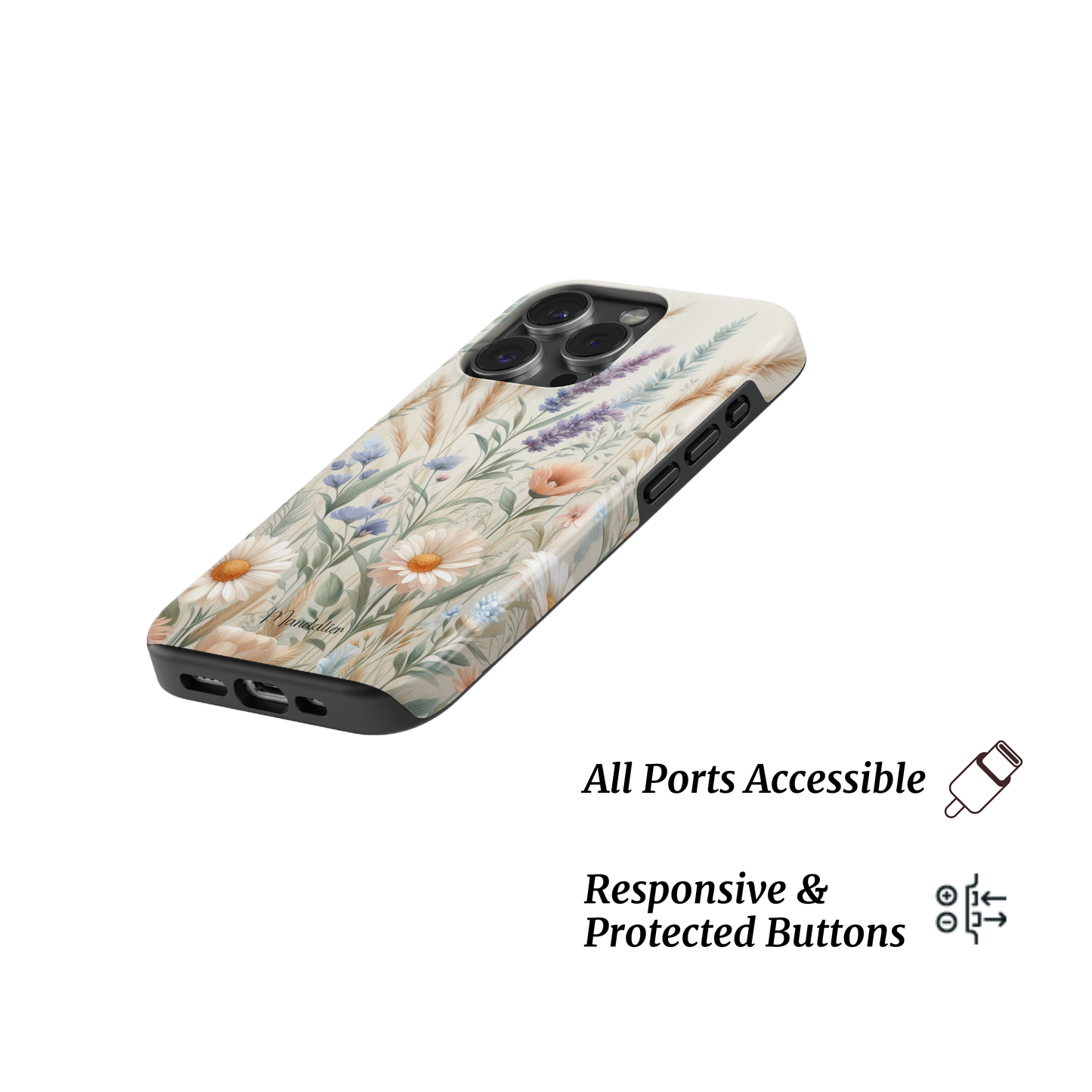 MagSafe Tough Phone Case|Pastel Prairie