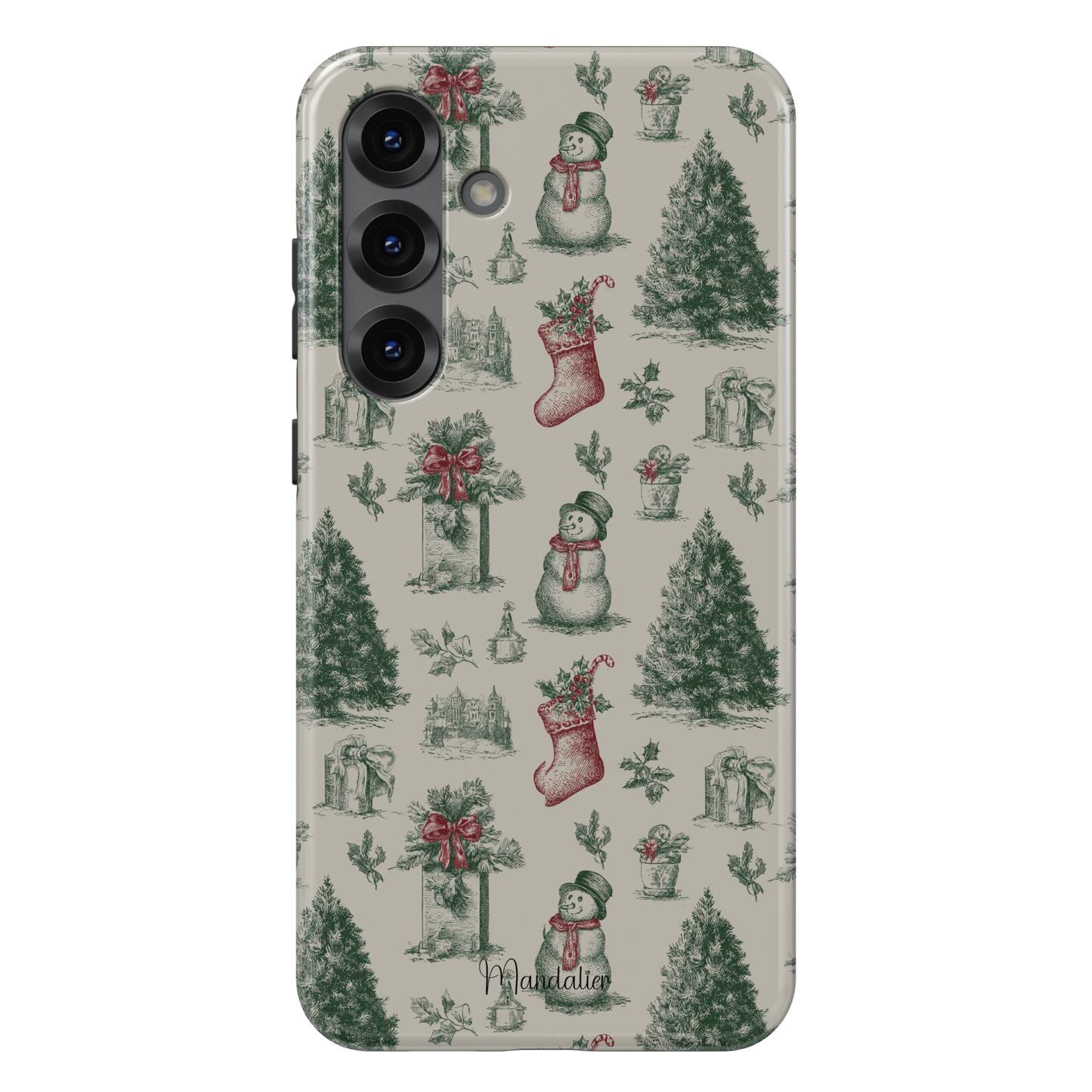 Tough Phone Case|Vintage Noel