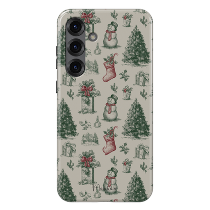 Tough Phone Case|Vintage Noel