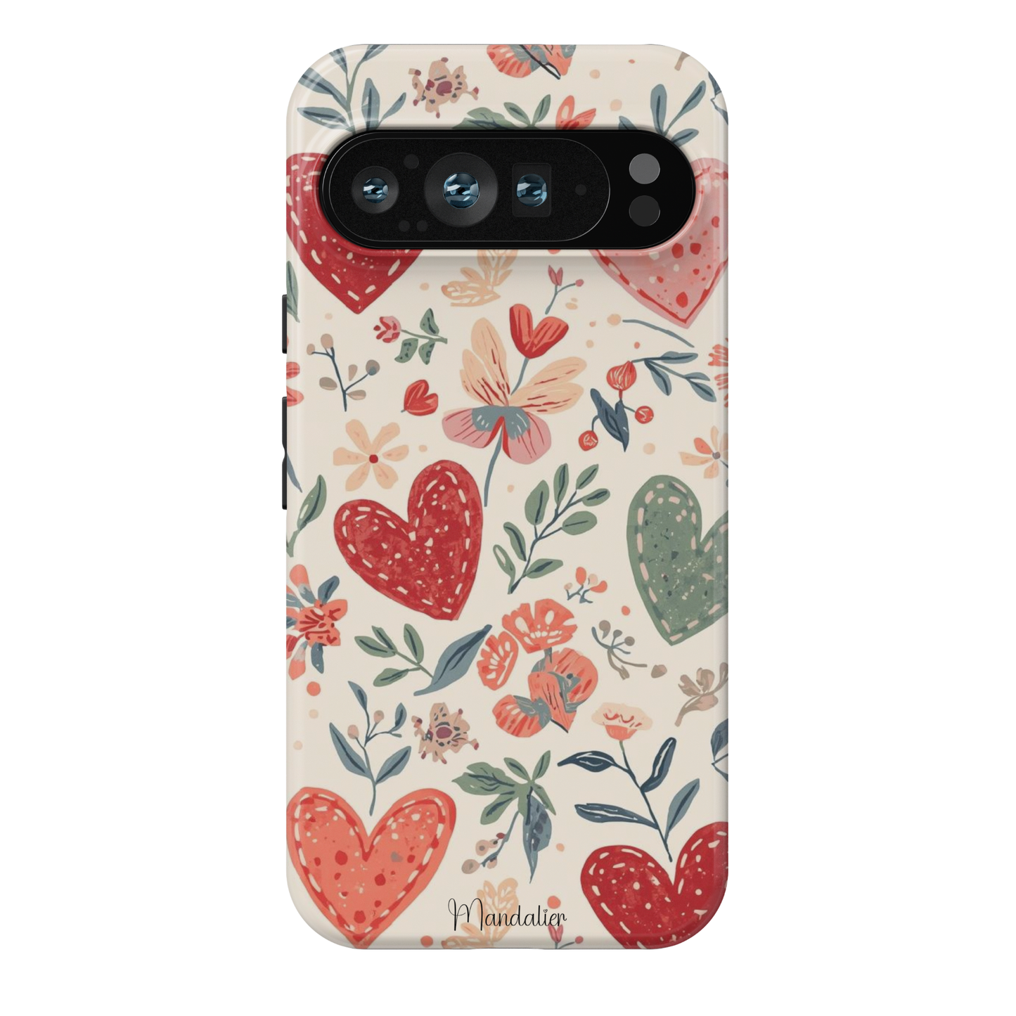 Tough Phone Case|Hearts in Bloom