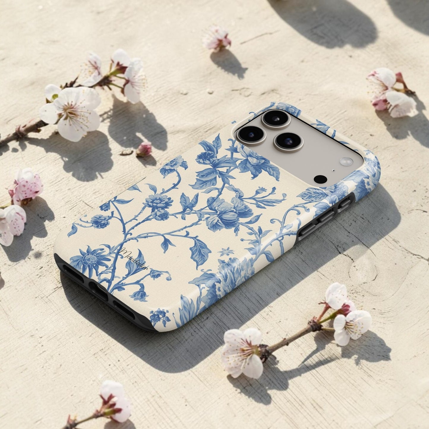 Blue Toile