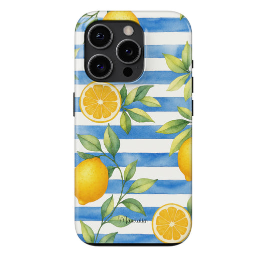 Tough Phone Case|Blue Citrus Charm
