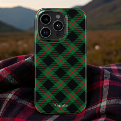 MagSafe Tough Phone Case|Emerald Plaid