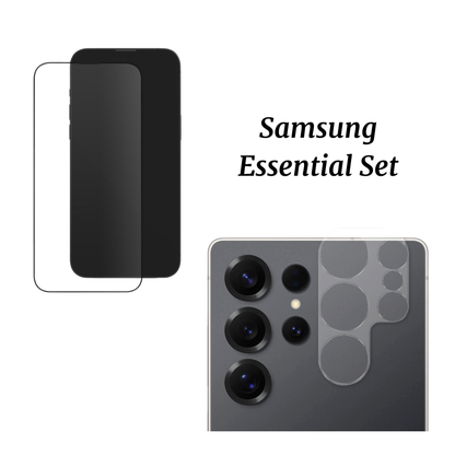 Samsung Essential Set by Mandalier — screen and camera protector bundle offering full, stylish device protection.
