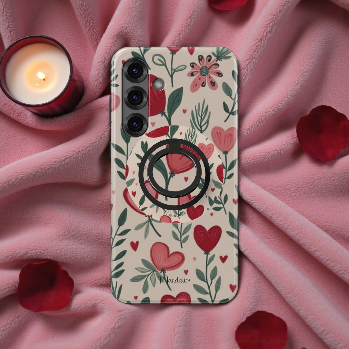 Tough Phone Case|Hearts in Bloom