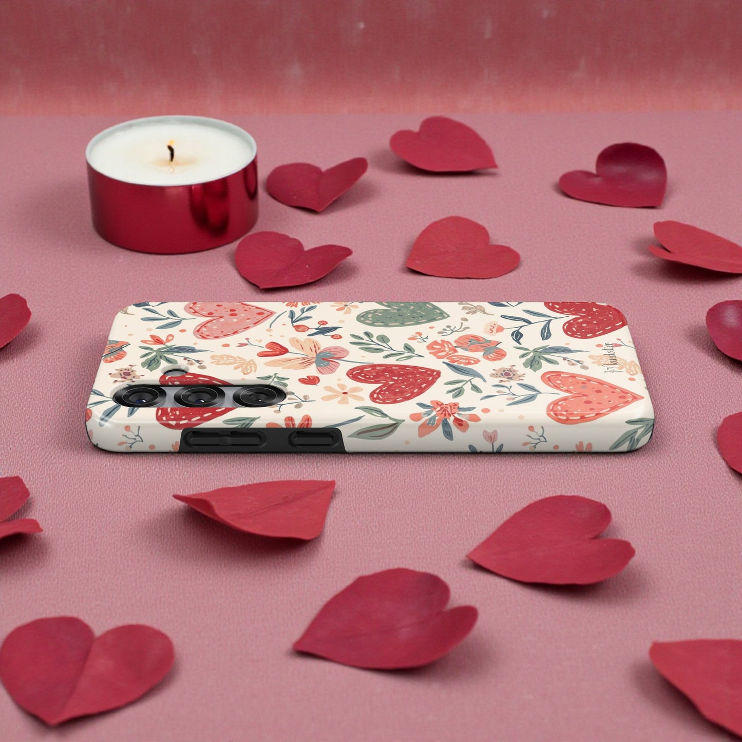 Tough Phone Case|Hearts in Bloom