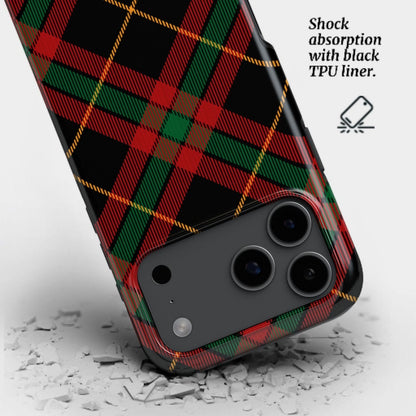 MagSafe Tough Phone Case|Highland Night Plaid