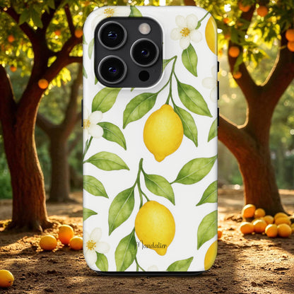 Tough Phone Case|Lemon Orchard