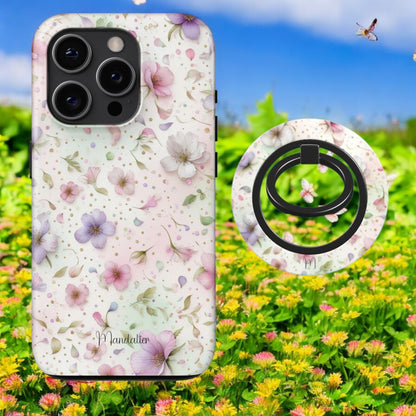 MagSafe Tough Phone Case|Petal Dance