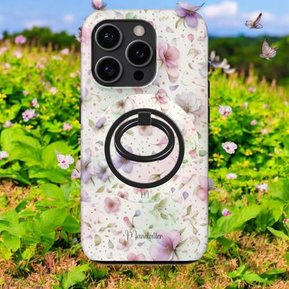 MagSafe Tough Phone Case|Petal Dance
