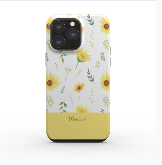 Tough Phone Case|Sunflower Bliss