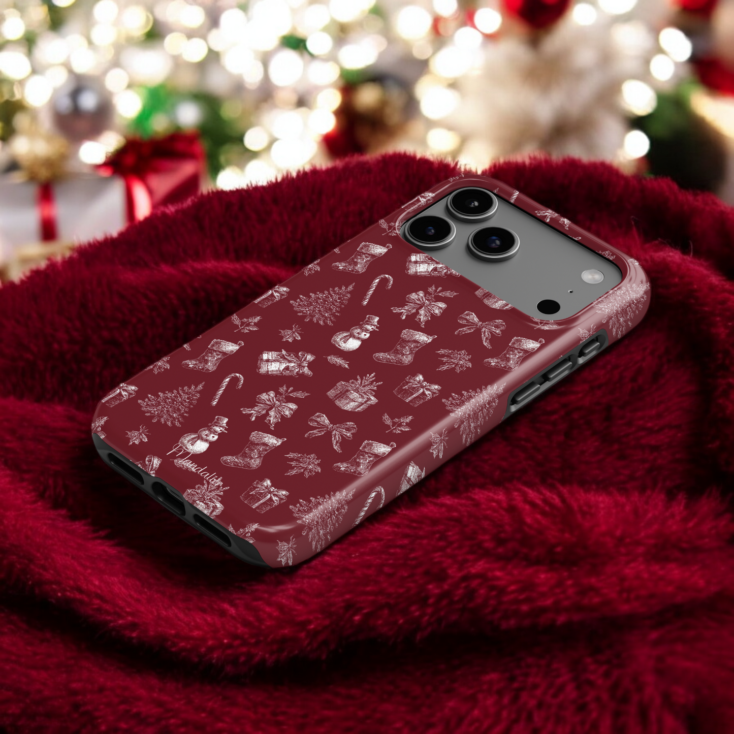 MagSafe Tough Phone Case|Yuletide Grace